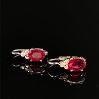 Ohrringe Recarlo Dame in Gold Rubino 1.65 Ct ZS 743/BR - ZS 743/BR